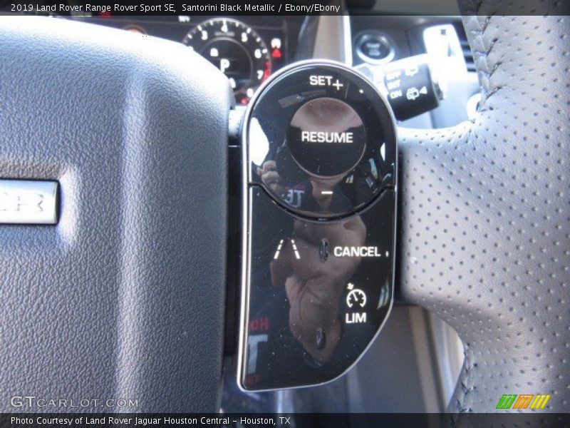 Santorini Black Metallic / Ebony/Ebony 2019 Land Rover Range Rover Sport SE