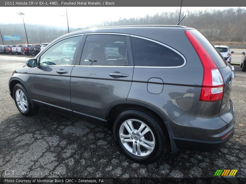 Polished Metal Metallic / Black 2011 Honda CR-V EX-L 4WD