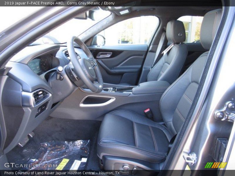 Corris Grey Metallic / Ebony 2019 Jaguar F-PACE Prestige AWD