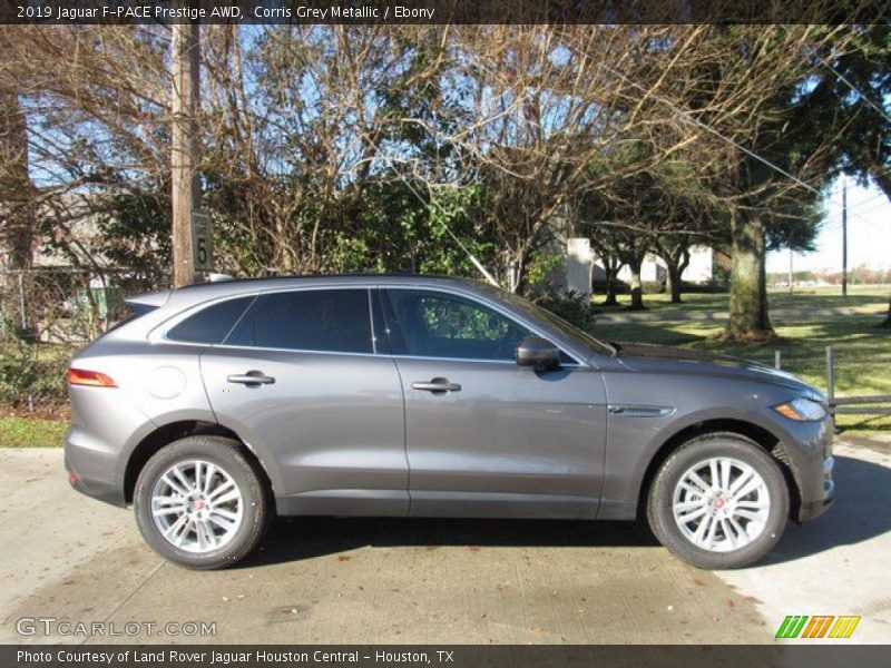 Corris Grey Metallic / Ebony 2019 Jaguar F-PACE Prestige AWD