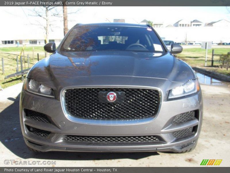 Corris Grey Metallic / Ebony 2019 Jaguar F-PACE Prestige AWD