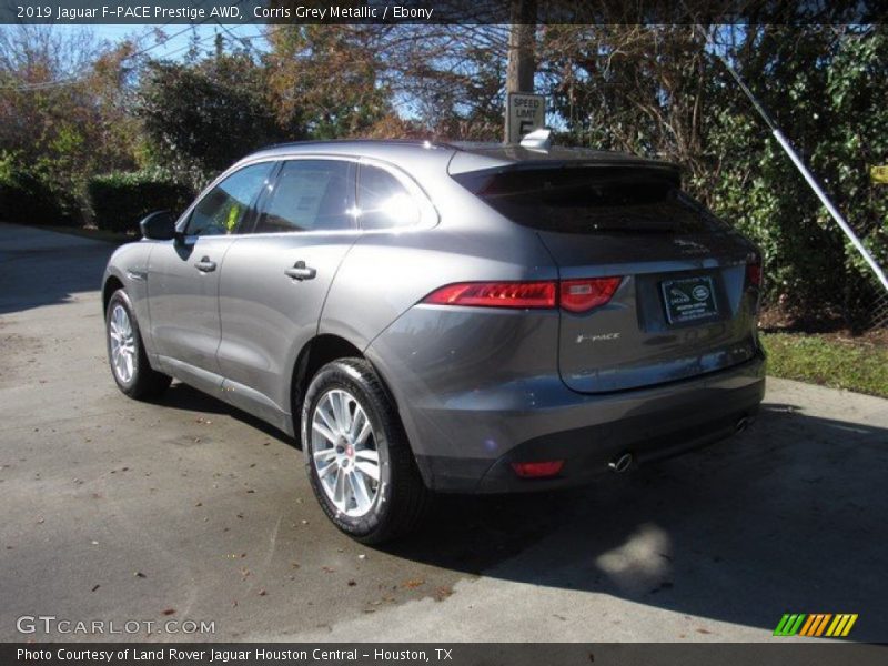 Corris Grey Metallic / Ebony 2019 Jaguar F-PACE Prestige AWD