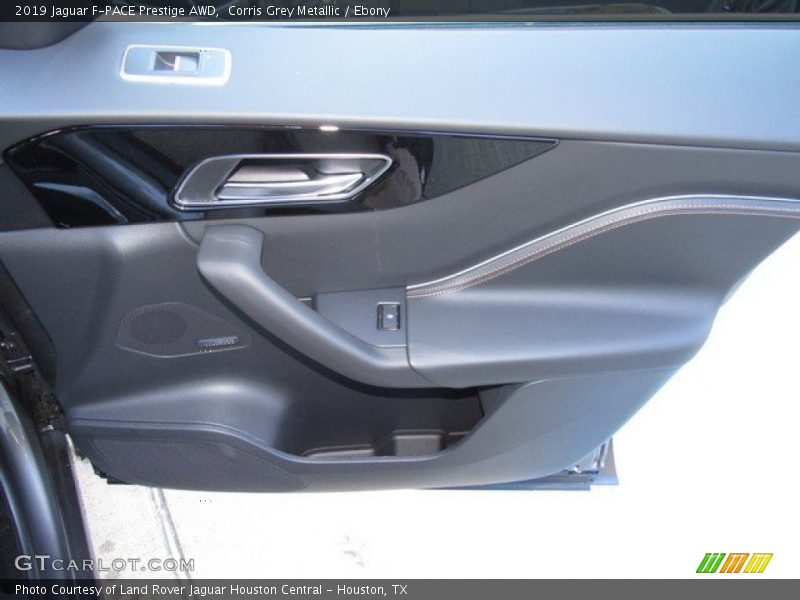 Corris Grey Metallic / Ebony 2019 Jaguar F-PACE Prestige AWD