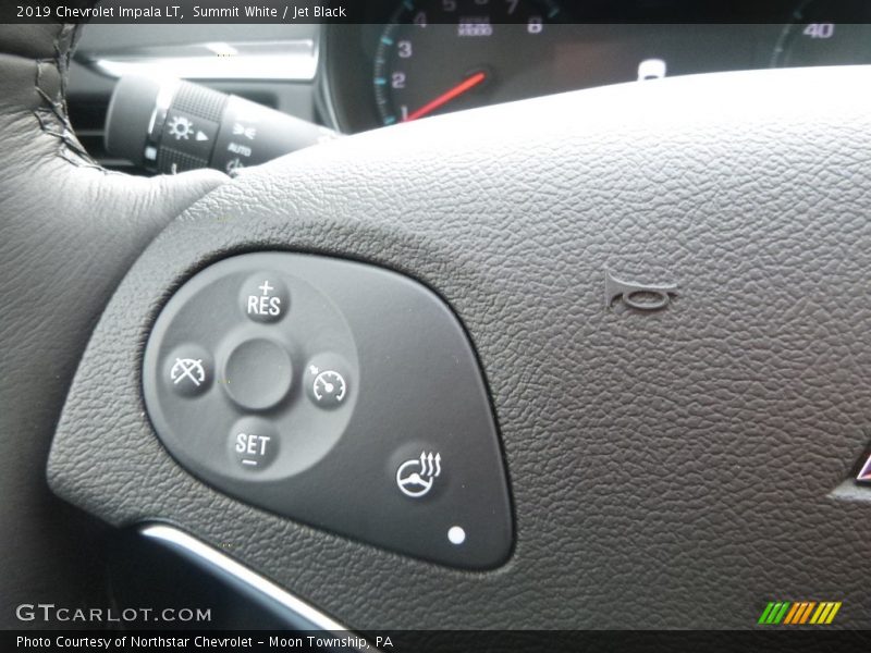 Summit White / Jet Black 2019 Chevrolet Impala LT