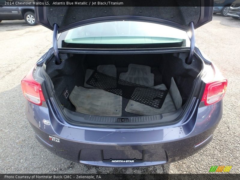 Atlantis Blue Metallic / Jet Black/Titanium 2014 Chevrolet Malibu LS