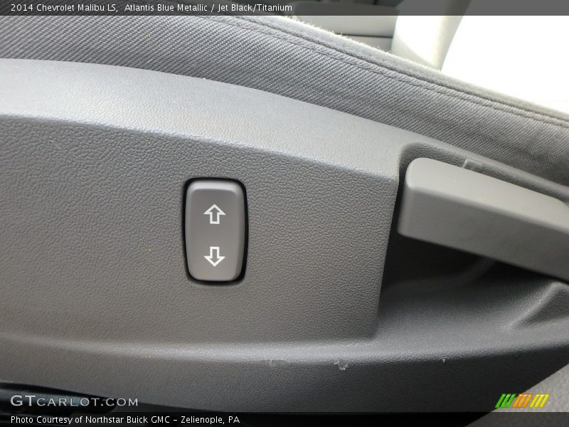 Atlantis Blue Metallic / Jet Black/Titanium 2014 Chevrolet Malibu LS