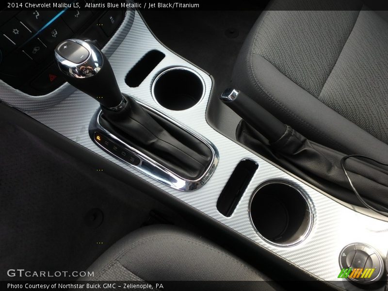 Atlantis Blue Metallic / Jet Black/Titanium 2014 Chevrolet Malibu LS