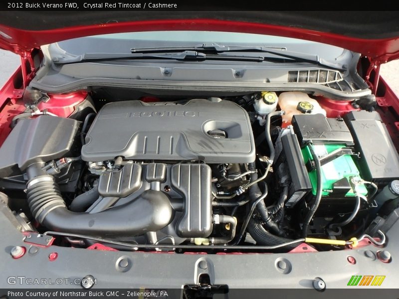 Crystal Red Tintcoat / Cashmere 2012 Buick Verano FWD