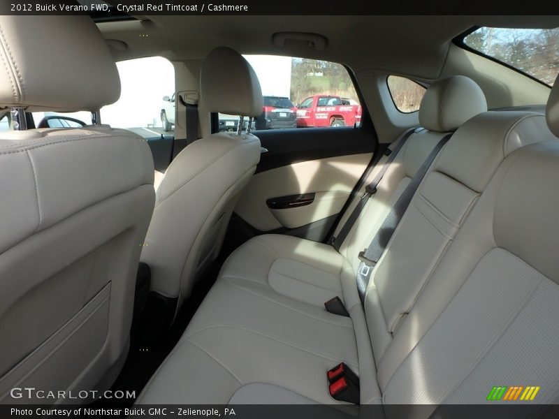 Crystal Red Tintcoat / Cashmere 2012 Buick Verano FWD
