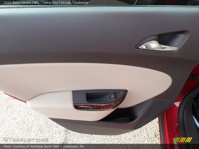 Crystal Red Tintcoat / Cashmere 2012 Buick Verano FWD