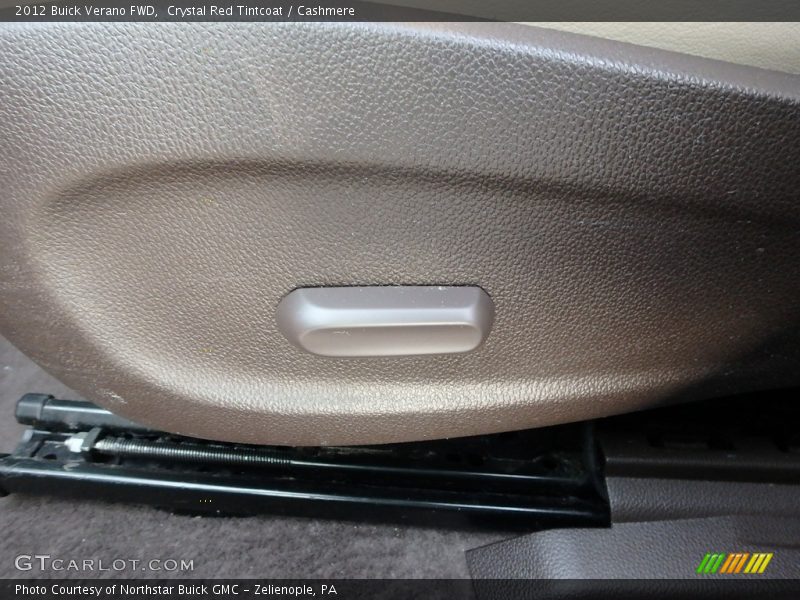 Crystal Red Tintcoat / Cashmere 2012 Buick Verano FWD