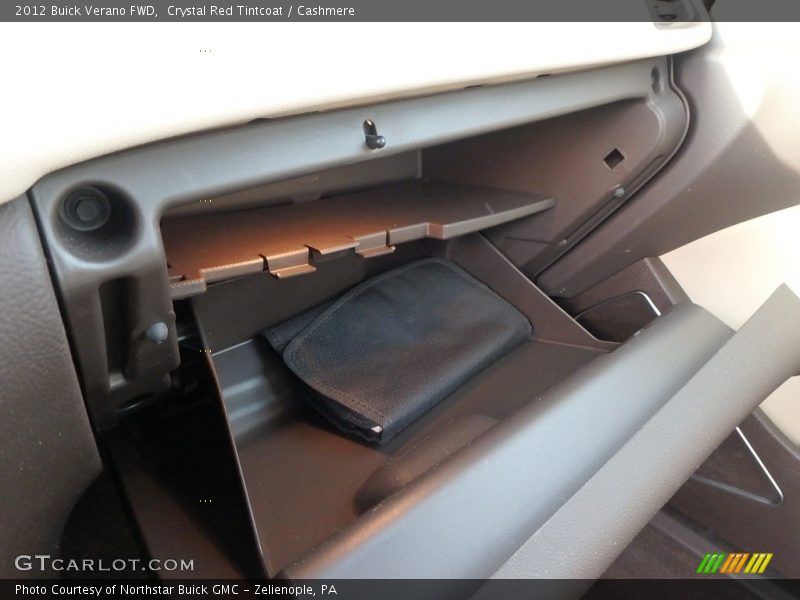 Crystal Red Tintcoat / Cashmere 2012 Buick Verano FWD