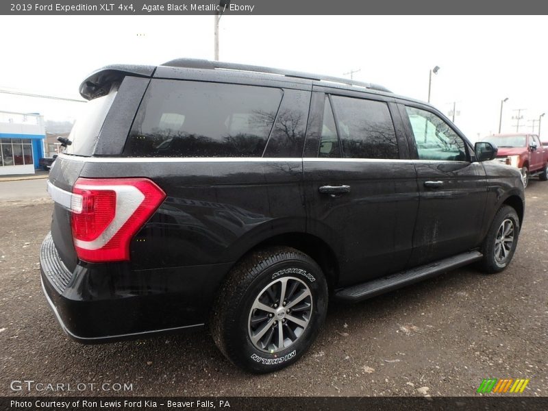 Agate Black Metallic / Ebony 2019 Ford Expedition XLT 4x4