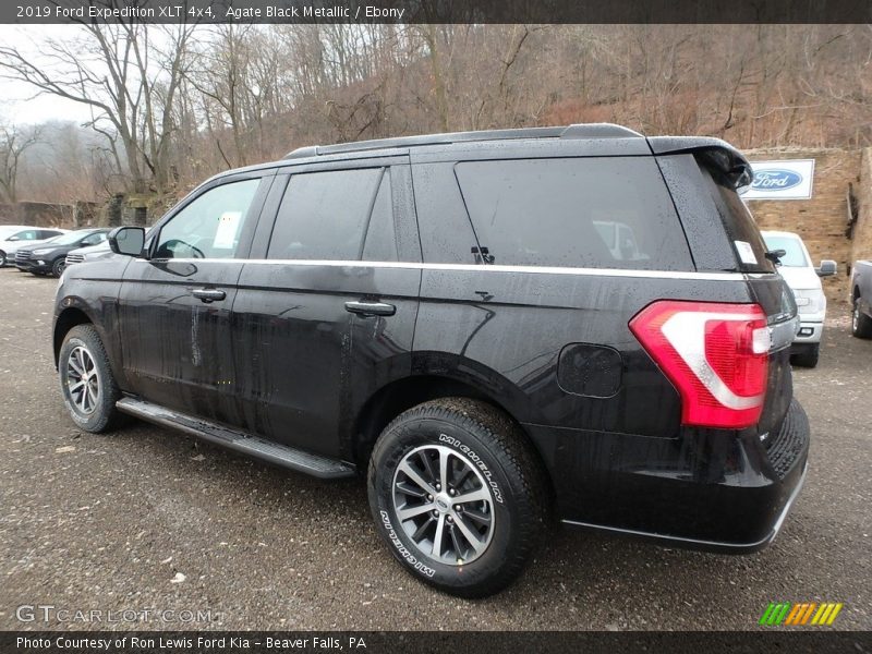 Agate Black Metallic / Ebony 2019 Ford Expedition XLT 4x4