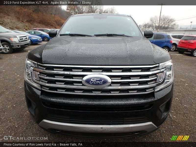 Agate Black Metallic / Ebony 2019 Ford Expedition XLT 4x4