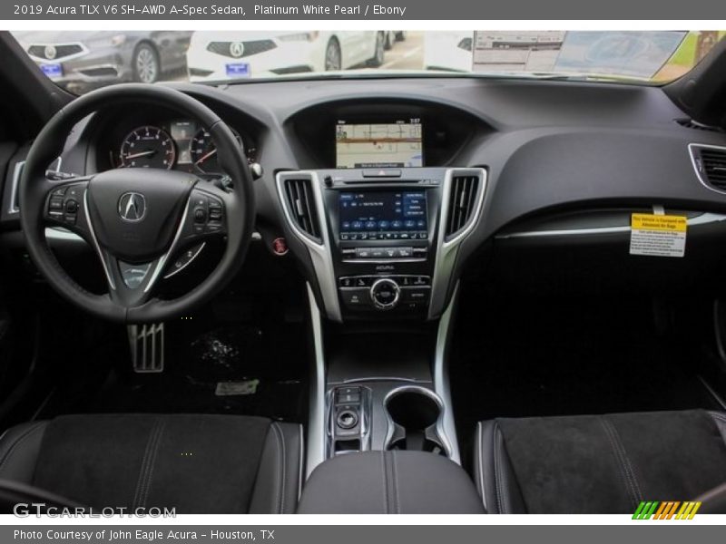 Dashboard of 2019 TLX V6 SH-AWD A-Spec Sedan
