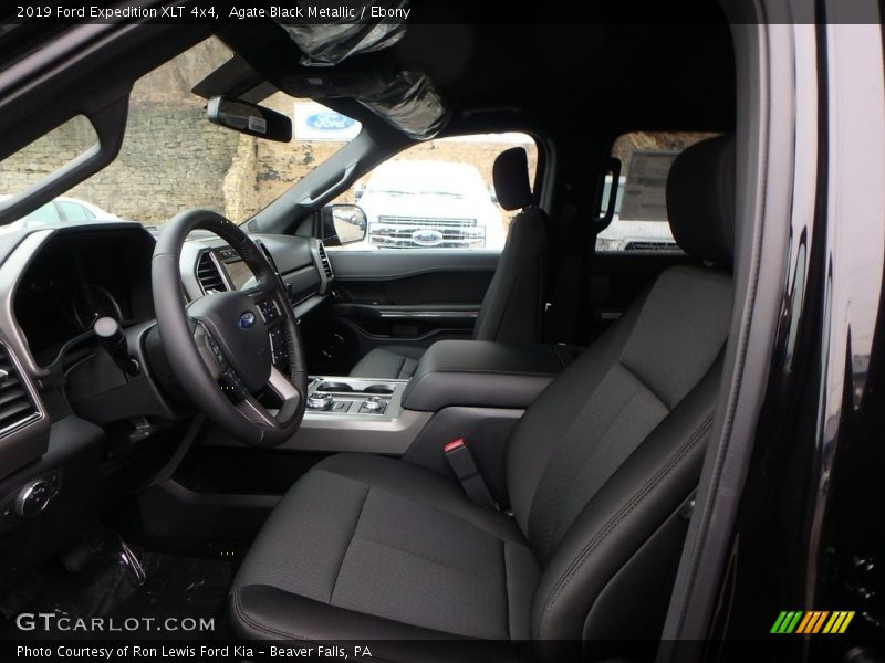 Agate Black Metallic / Ebony 2019 Ford Expedition XLT 4x4