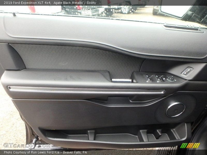 Agate Black Metallic / Ebony 2019 Ford Expedition XLT 4x4