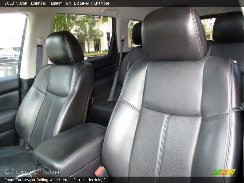 Brilliant Silver / Charcoal 2013 Nissan Pathfinder Platinum