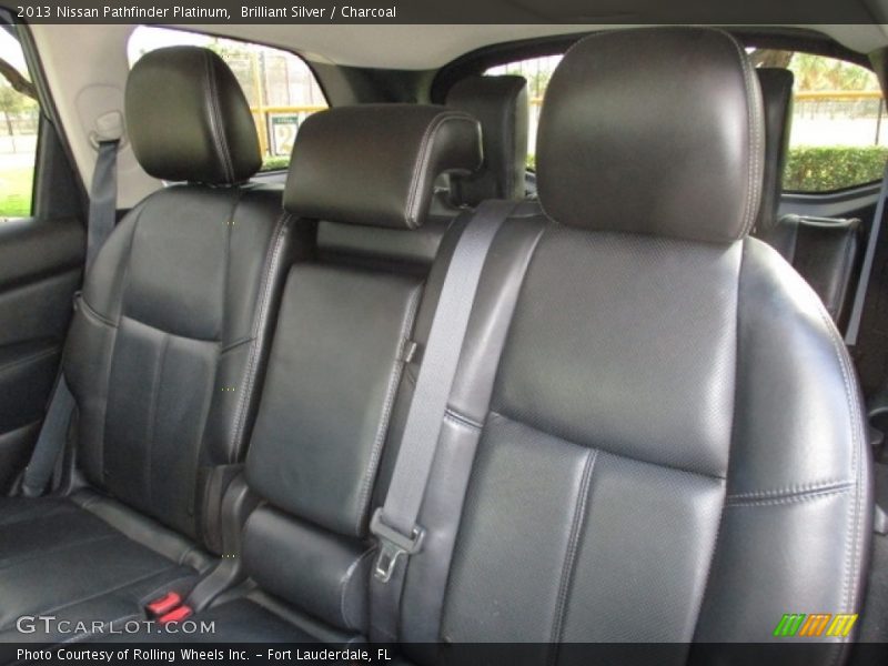 Brilliant Silver / Charcoal 2013 Nissan Pathfinder Platinum