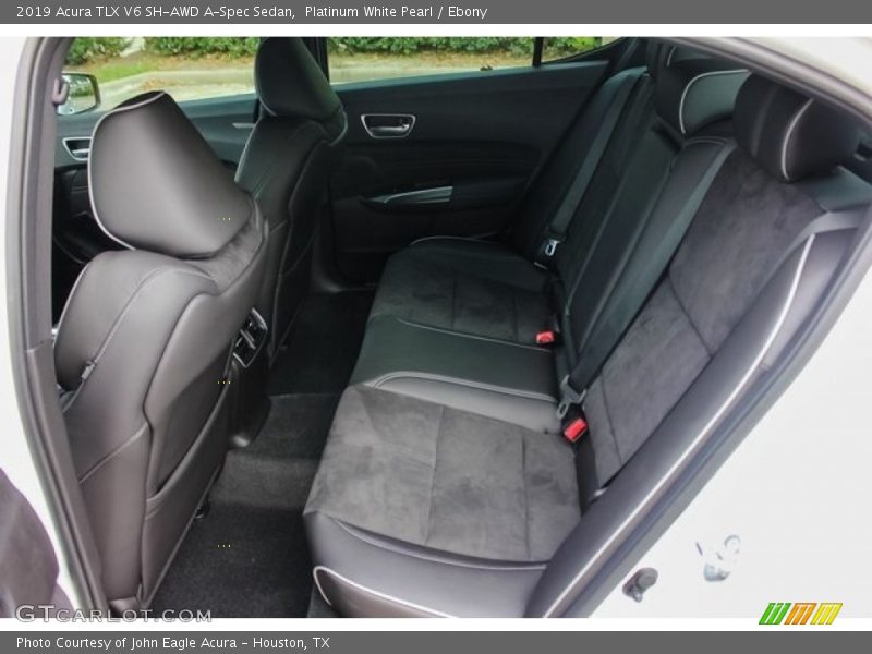 Rear Seat of 2019 TLX V6 SH-AWD A-Spec Sedan