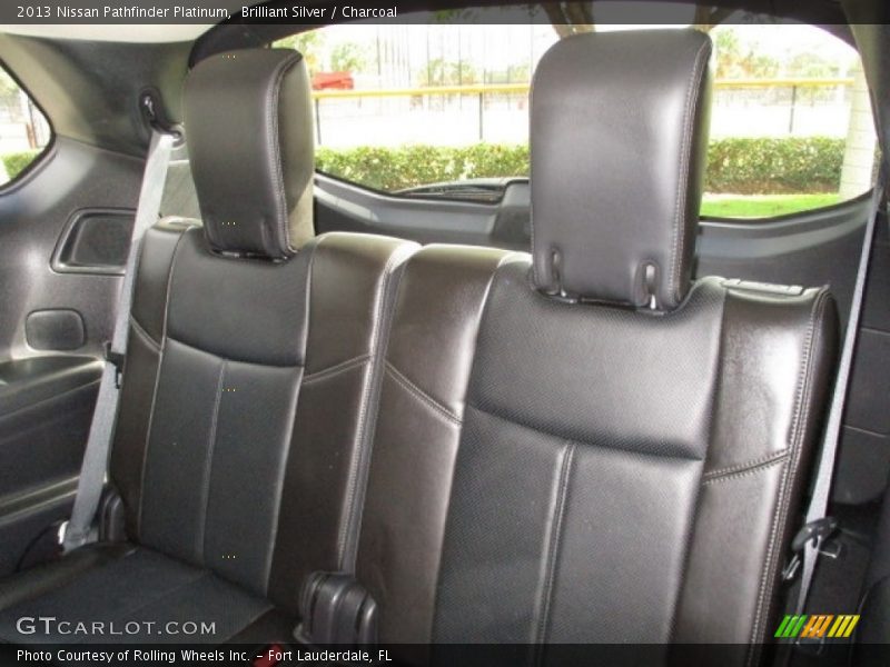 Brilliant Silver / Charcoal 2013 Nissan Pathfinder Platinum