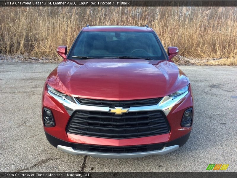 Cajun Red Tintcoat / Jet Black 2019 Chevrolet Blazer 3.6L Leather AWD