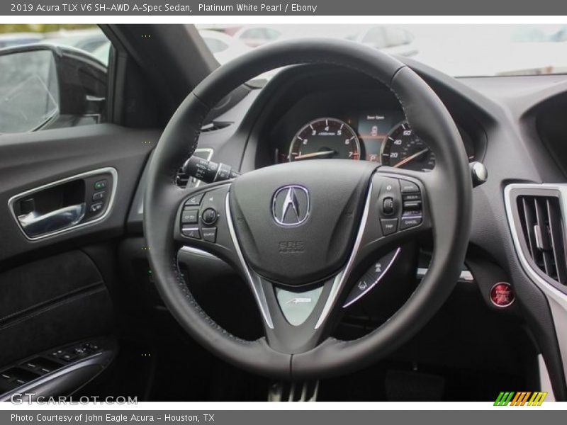  2019 TLX V6 SH-AWD A-Spec Sedan Steering Wheel
