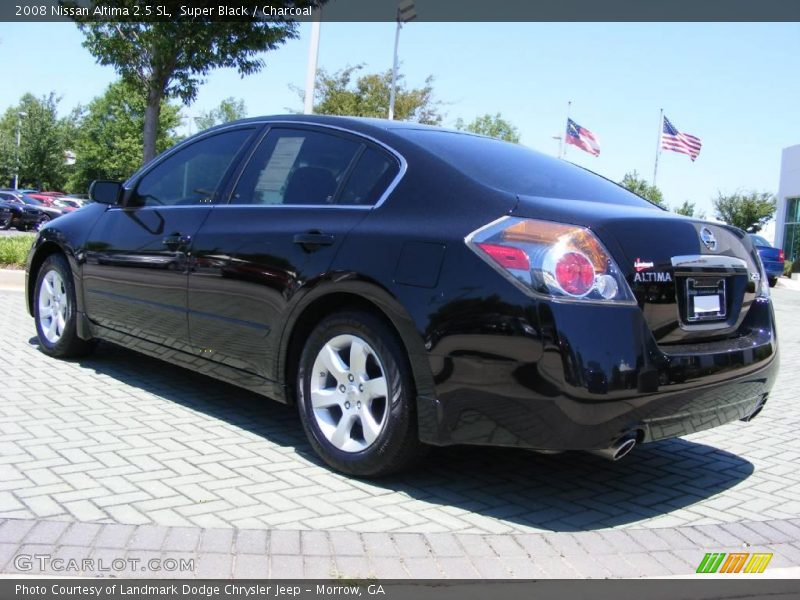 Super Black / Charcoal 2008 Nissan Altima 2.5 SL