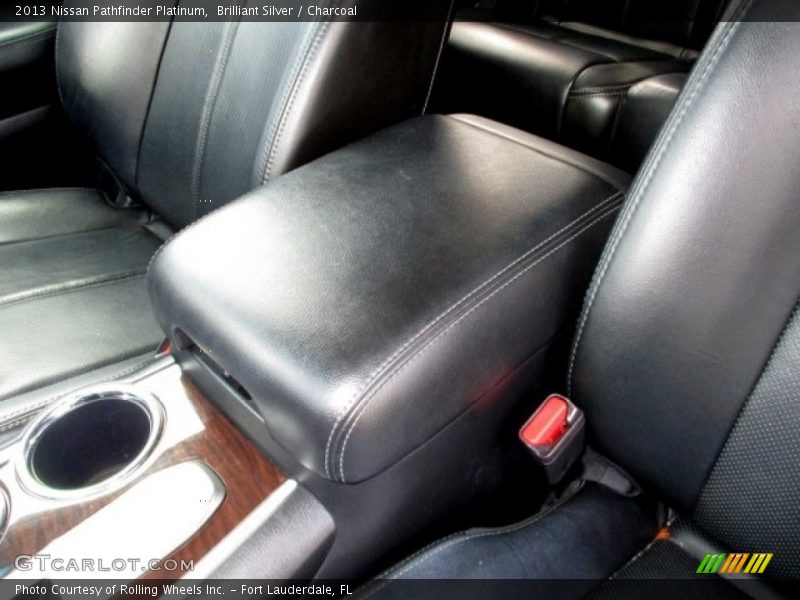 Brilliant Silver / Charcoal 2013 Nissan Pathfinder Platinum