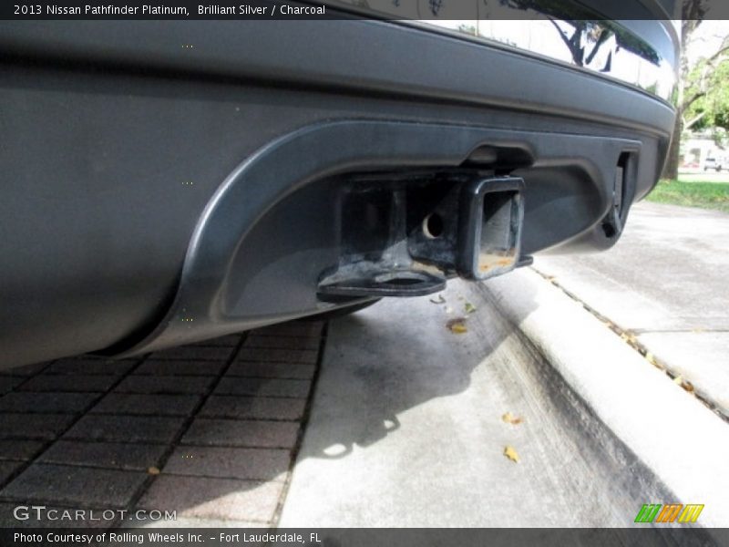 Brilliant Silver / Charcoal 2013 Nissan Pathfinder Platinum
