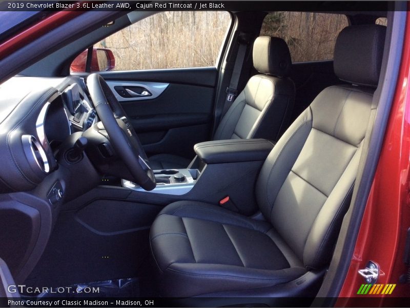 Front Seat of 2019 Blazer 3.6L Leather AWD