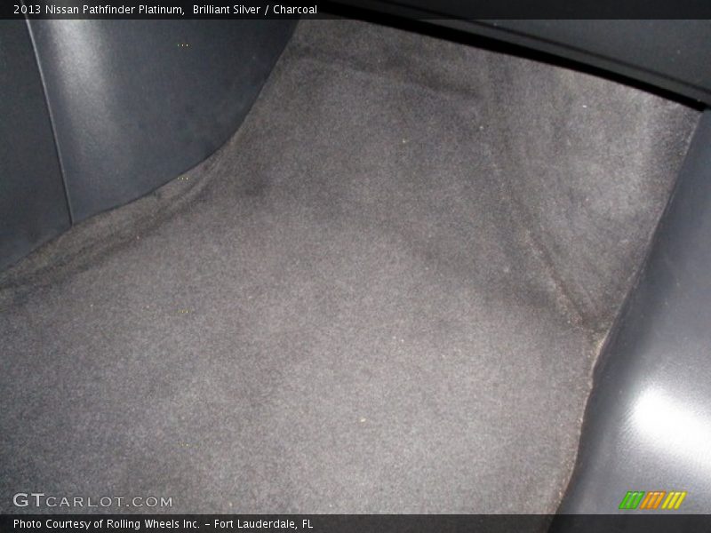 Brilliant Silver / Charcoal 2013 Nissan Pathfinder Platinum