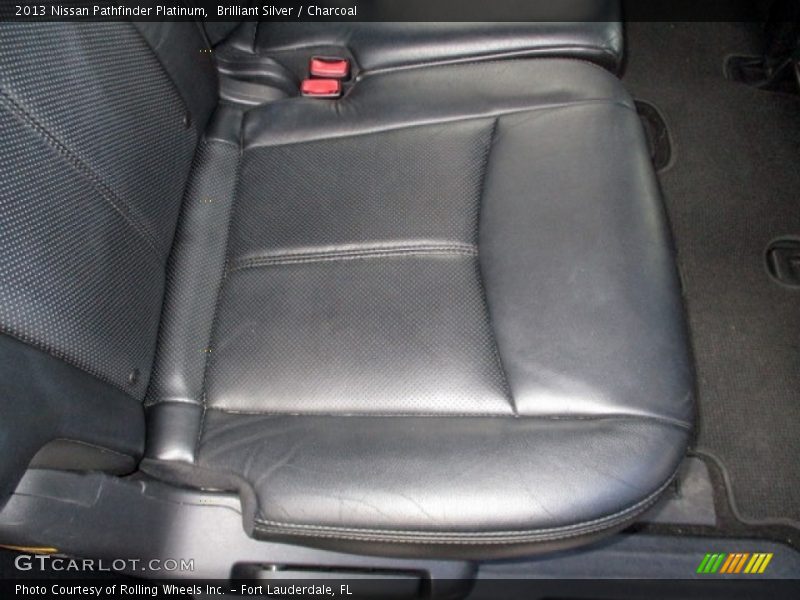 Brilliant Silver / Charcoal 2013 Nissan Pathfinder Platinum