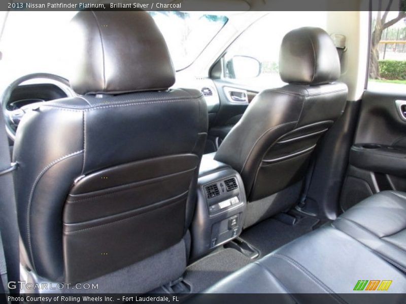 Brilliant Silver / Charcoal 2013 Nissan Pathfinder Platinum