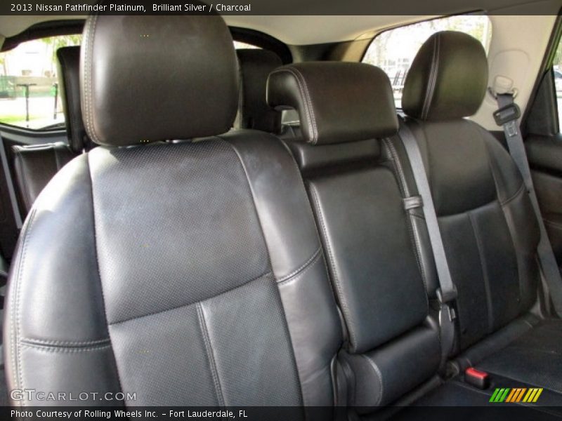 Brilliant Silver / Charcoal 2013 Nissan Pathfinder Platinum