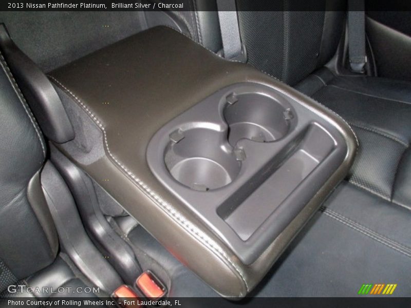 Brilliant Silver / Charcoal 2013 Nissan Pathfinder Platinum
