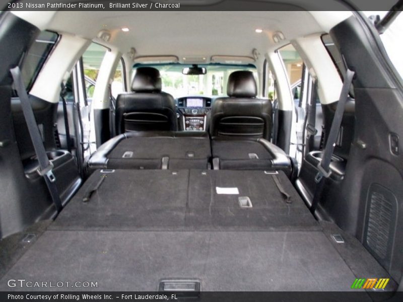 Brilliant Silver / Charcoal 2013 Nissan Pathfinder Platinum