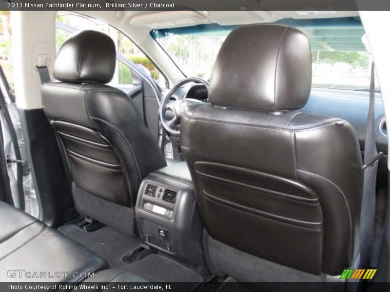 Brilliant Silver / Charcoal 2013 Nissan Pathfinder Platinum