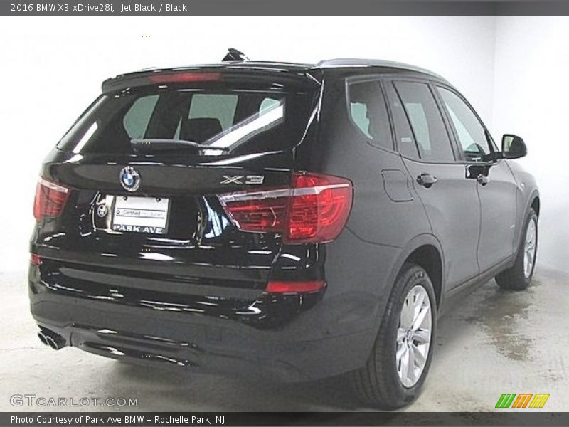 Jet Black / Black 2016 BMW X3 xDrive28i