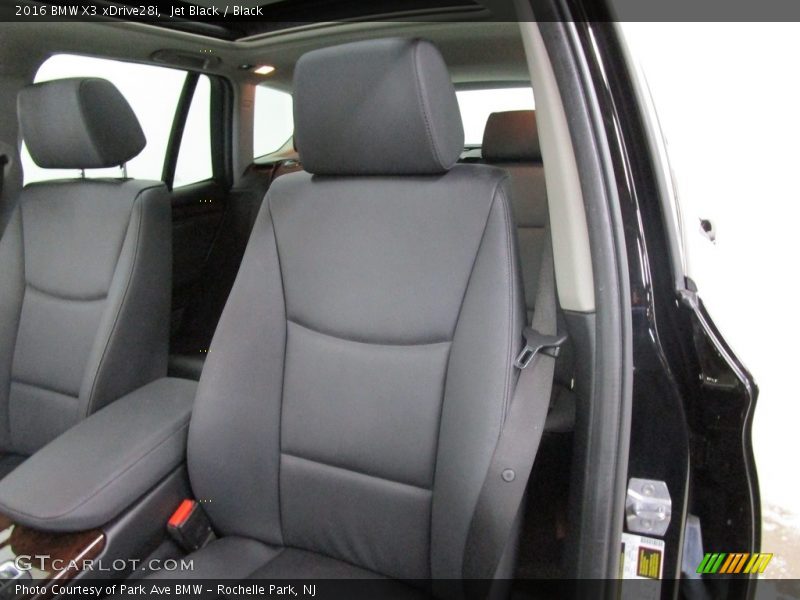 Jet Black / Black 2016 BMW X3 xDrive28i