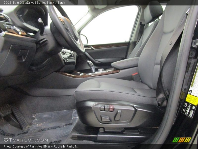 Jet Black / Black 2016 BMW X3 xDrive28i