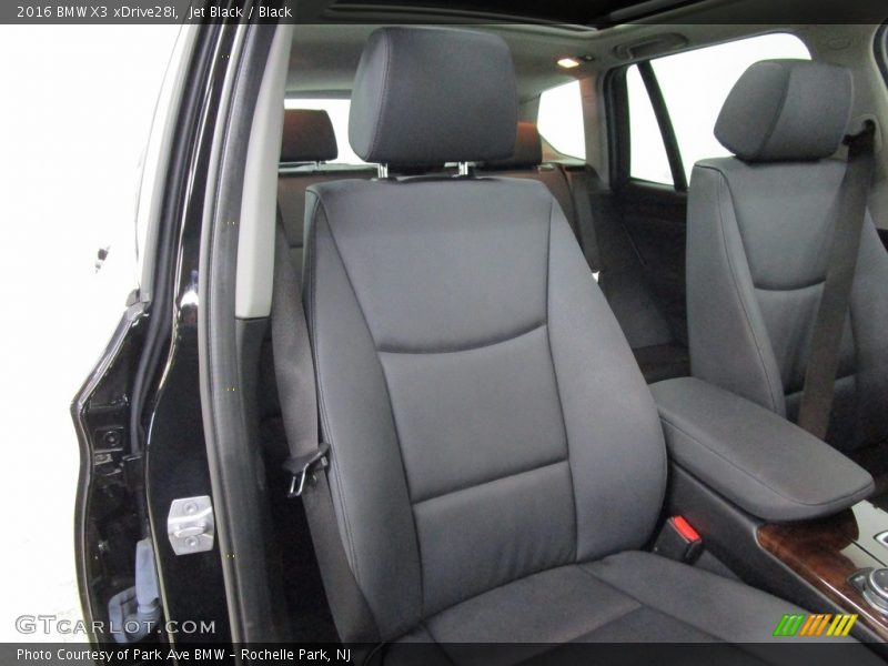 Jet Black / Black 2016 BMW X3 xDrive28i