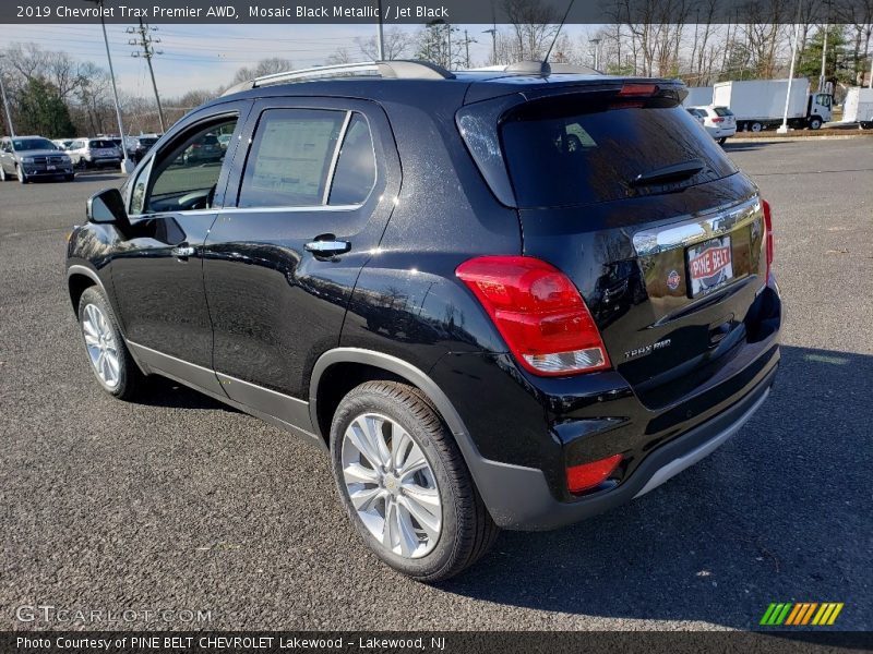 Mosaic Black Metallic / Jet Black 2019 Chevrolet Trax Premier AWD