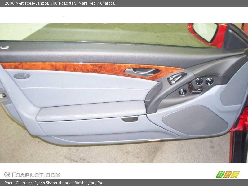 Mars Red / Charcoal 2006 Mercedes-Benz SL 500 Roadster