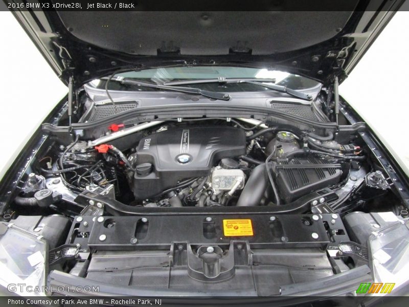 Jet Black / Black 2016 BMW X3 xDrive28i