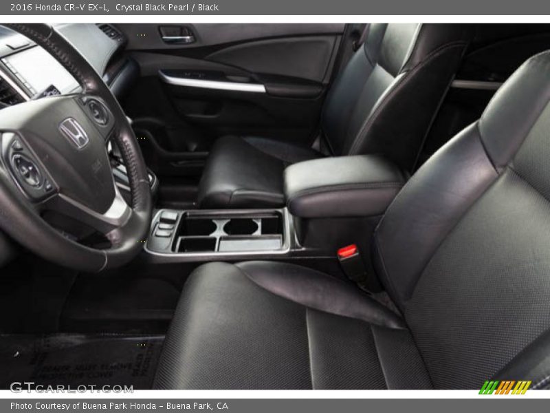 Crystal Black Pearl / Black 2016 Honda CR-V EX-L