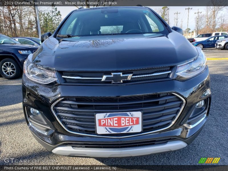 Mosaic Black Metallic / Jet Black 2019 Chevrolet Trax Premier AWD