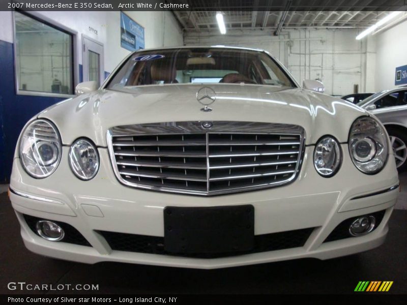 Arctic White / Cashmere 2007 Mercedes-Benz E 350 Sedan