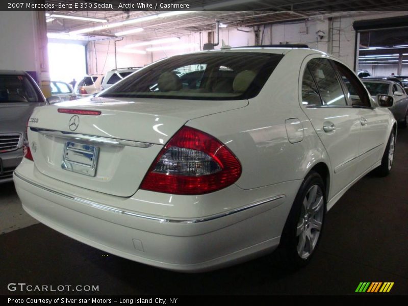 Arctic White / Cashmere 2007 Mercedes-Benz E 350 Sedan